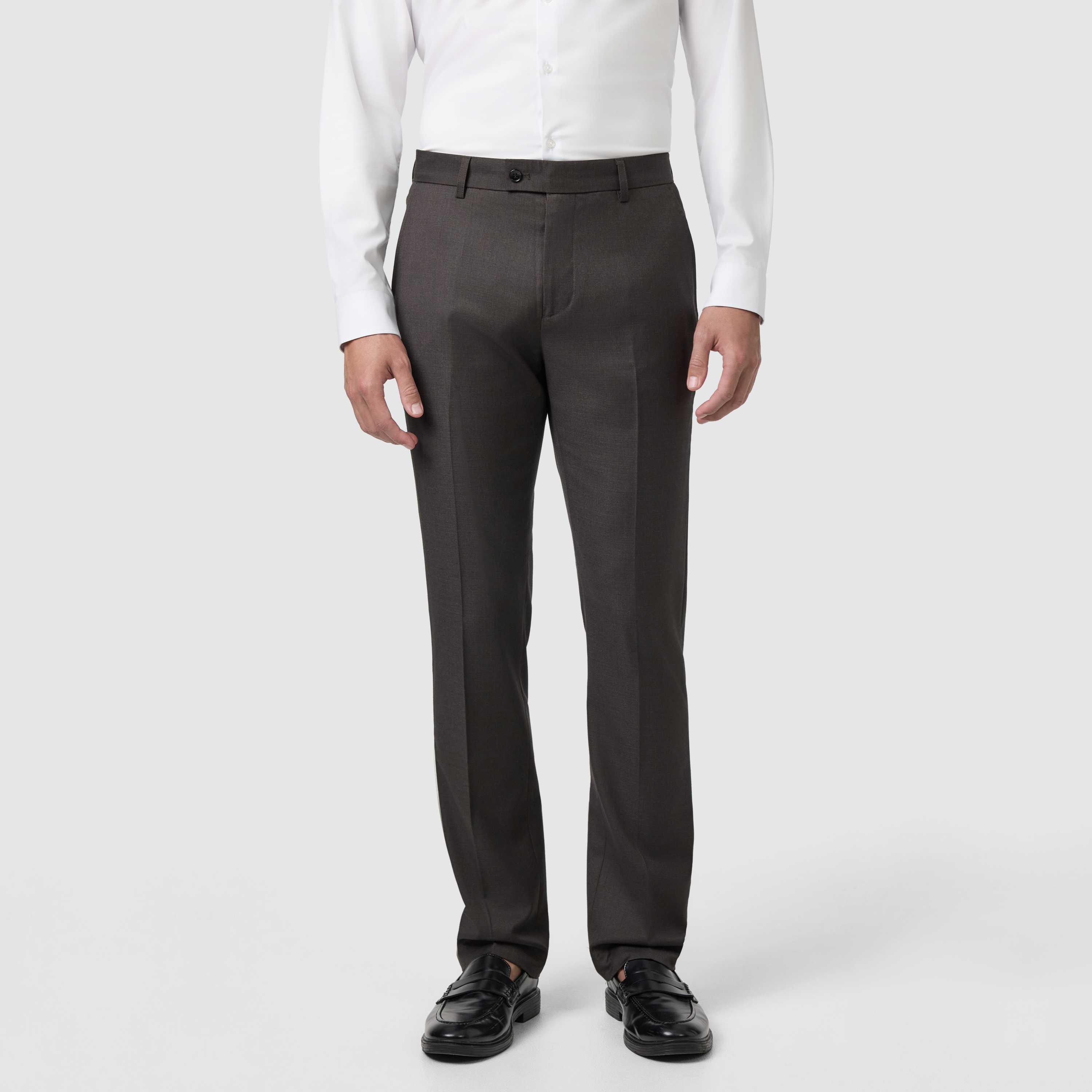 Chocolate Formosa Slim Stretch Dress Pant