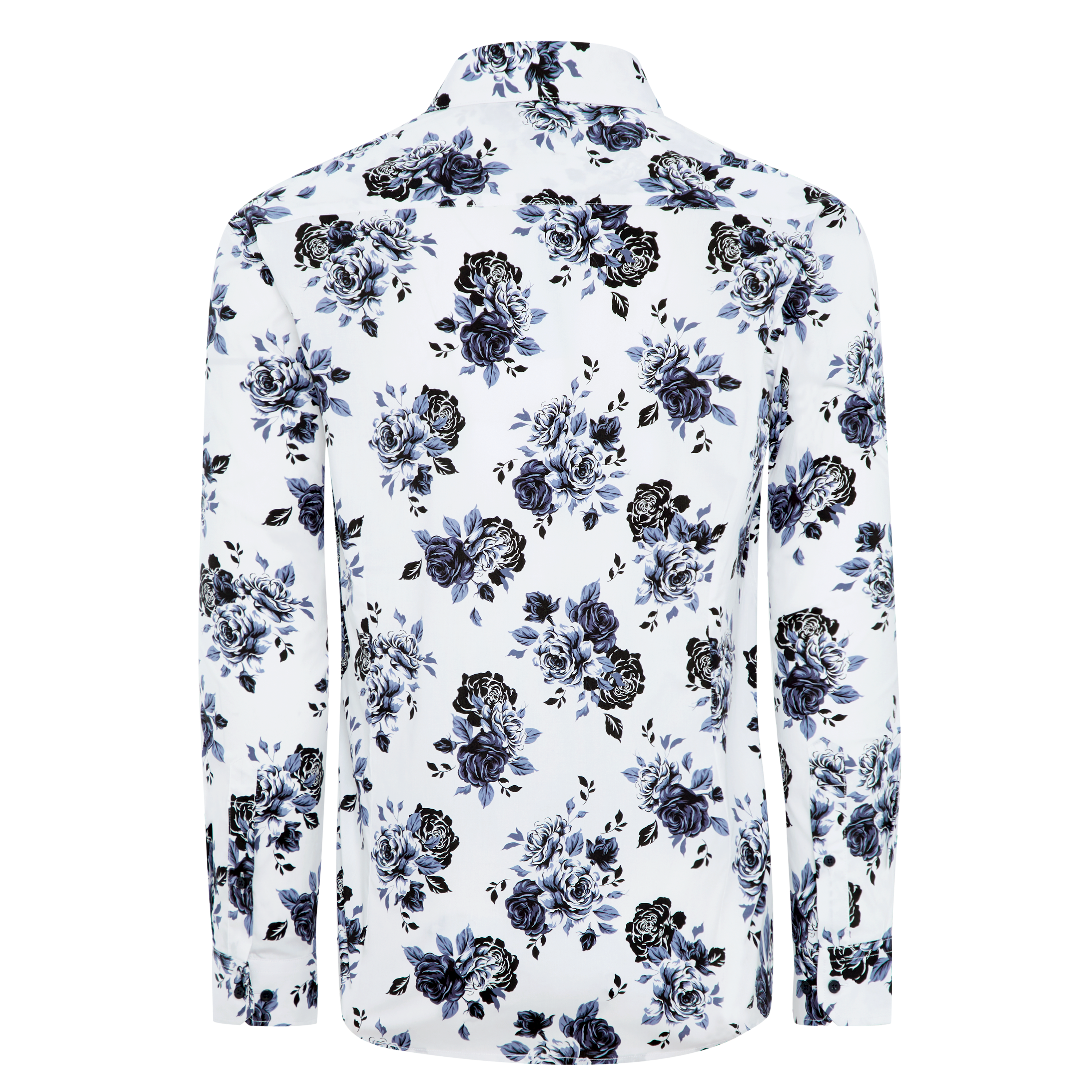 White Carlos Stretch Shirt | Men's Tops 