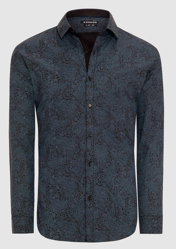 Ink Richard Slim Long Sleeve Shirt
