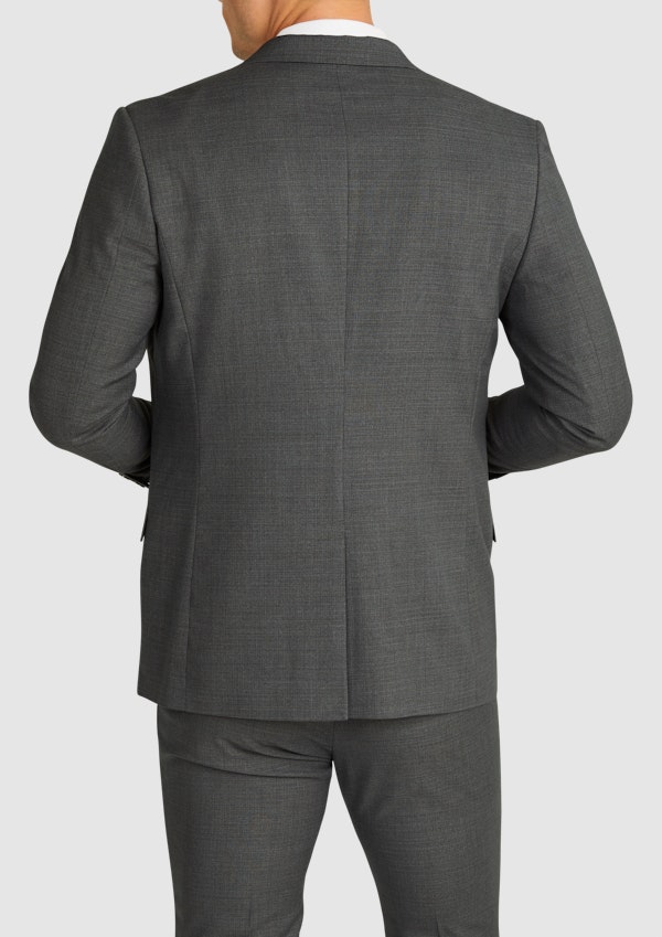 Charcoal Formosa Slim Stretch Suit Jacket