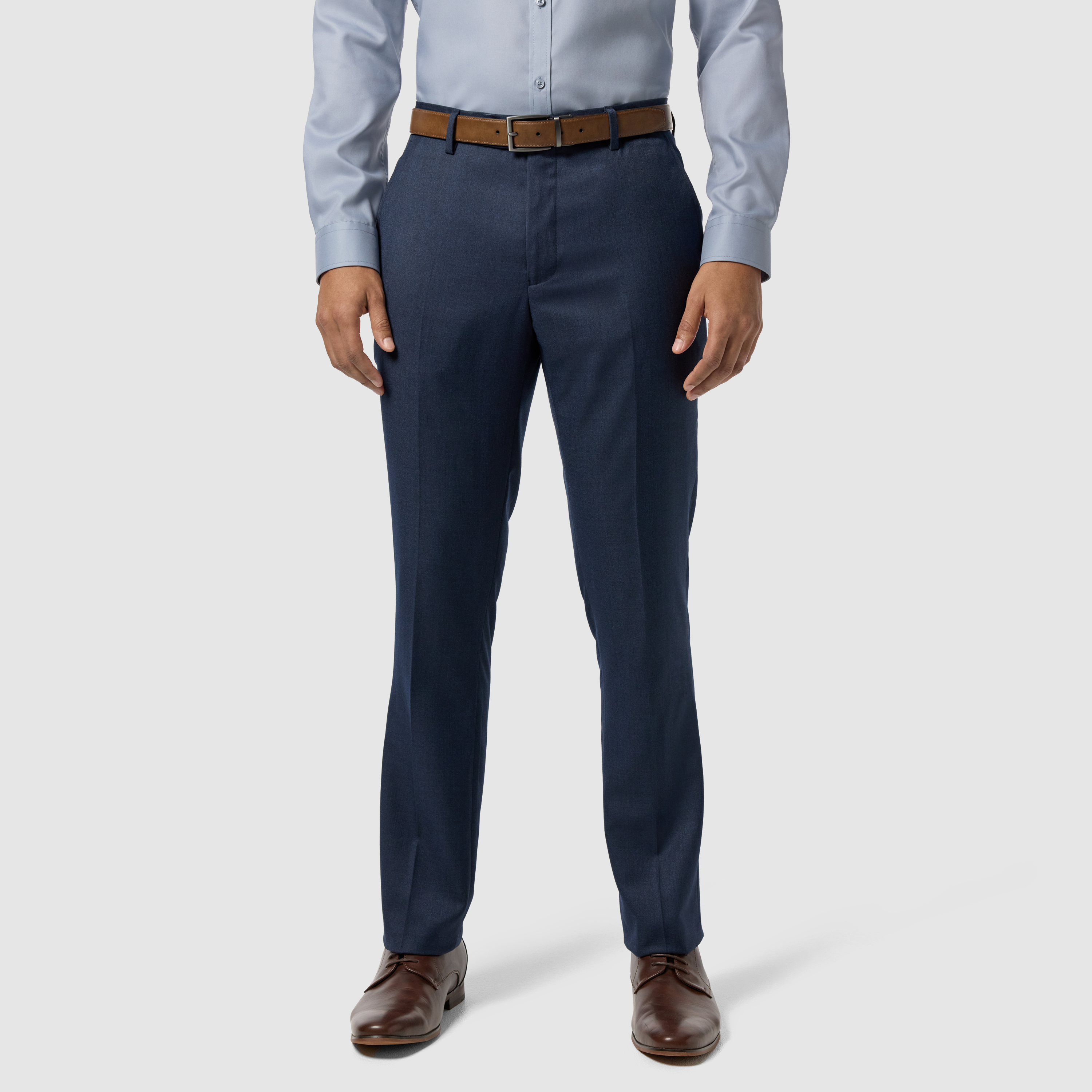  Steel Blue Formosa Slim Stretch Suit 