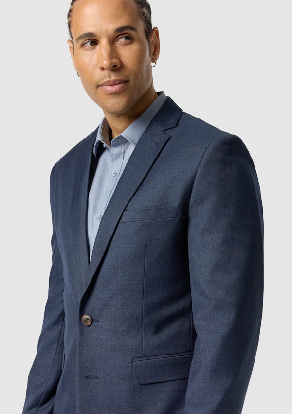 Steel Blue Formosa Slim Stretch Suit