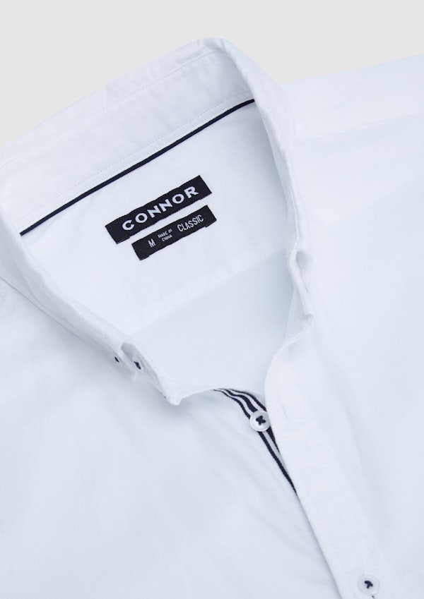 White Phoenix Oxford Short Sleeve Shirt