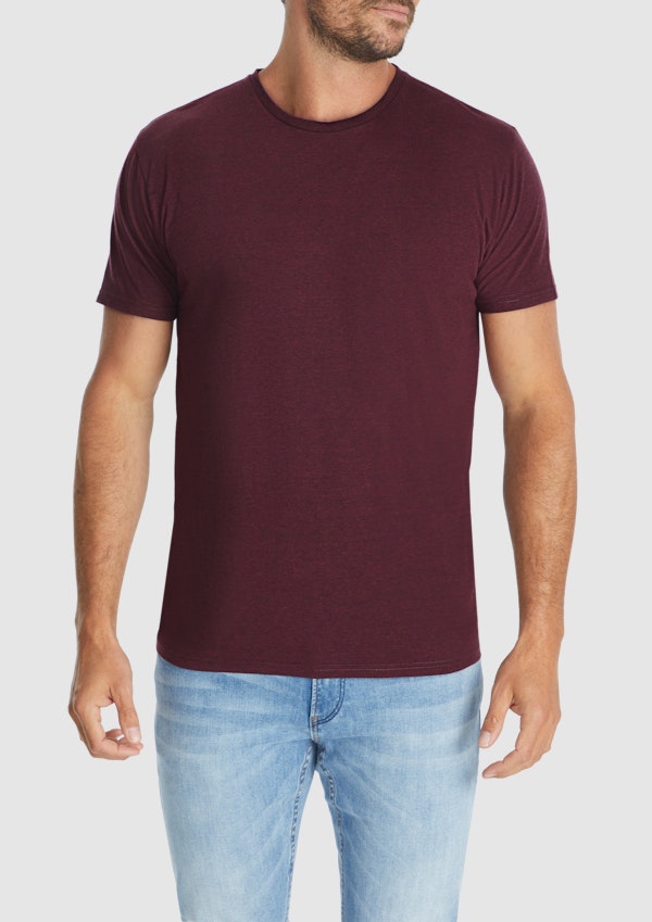 Berry Essential Crew Tee