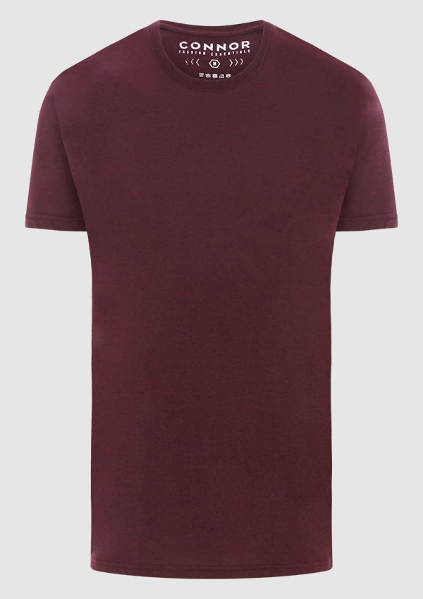 Berry Essential Crew Tee