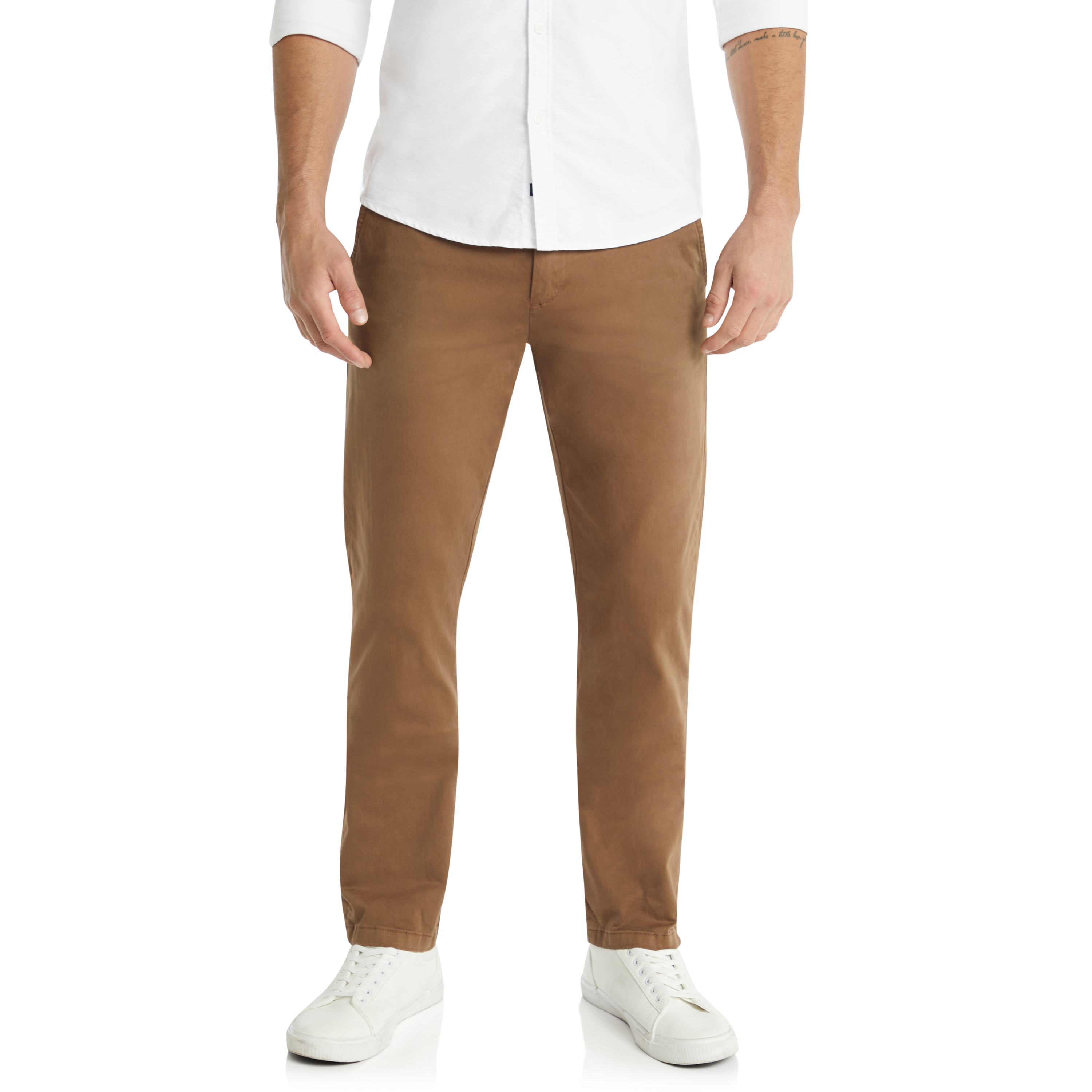 Buy Green Mid Rise Chinos for Men at SELECTED HOMME | 129657401
