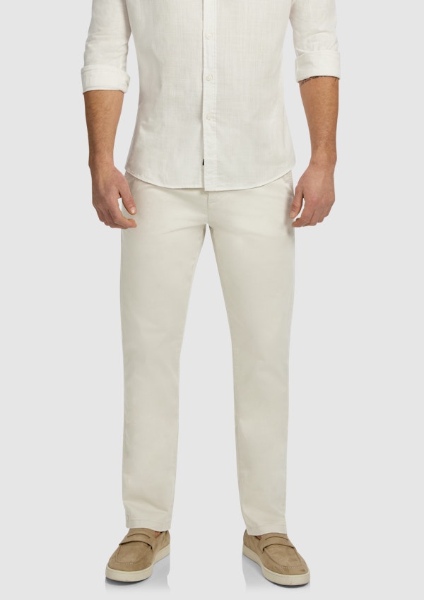 Ecru Hastings Stretch Straight Chino