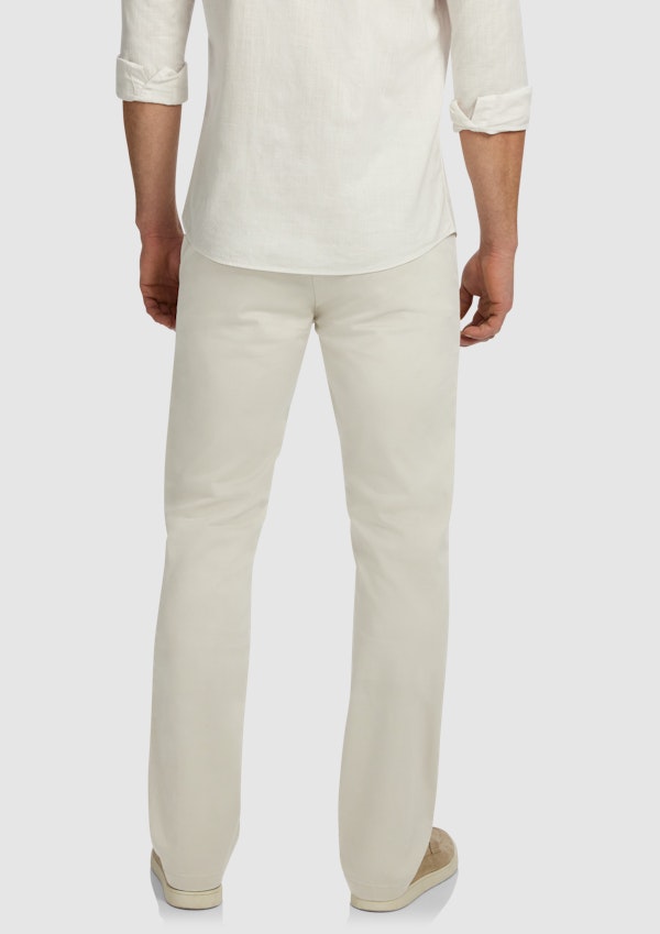 Ecru Hastings Stretch Straight Chino