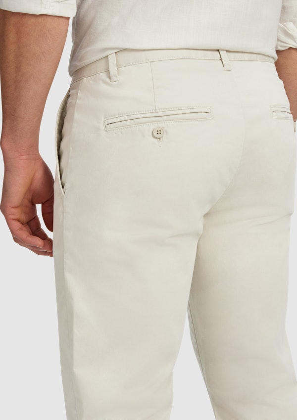 Ecru Hastings Stretch Straight Chino