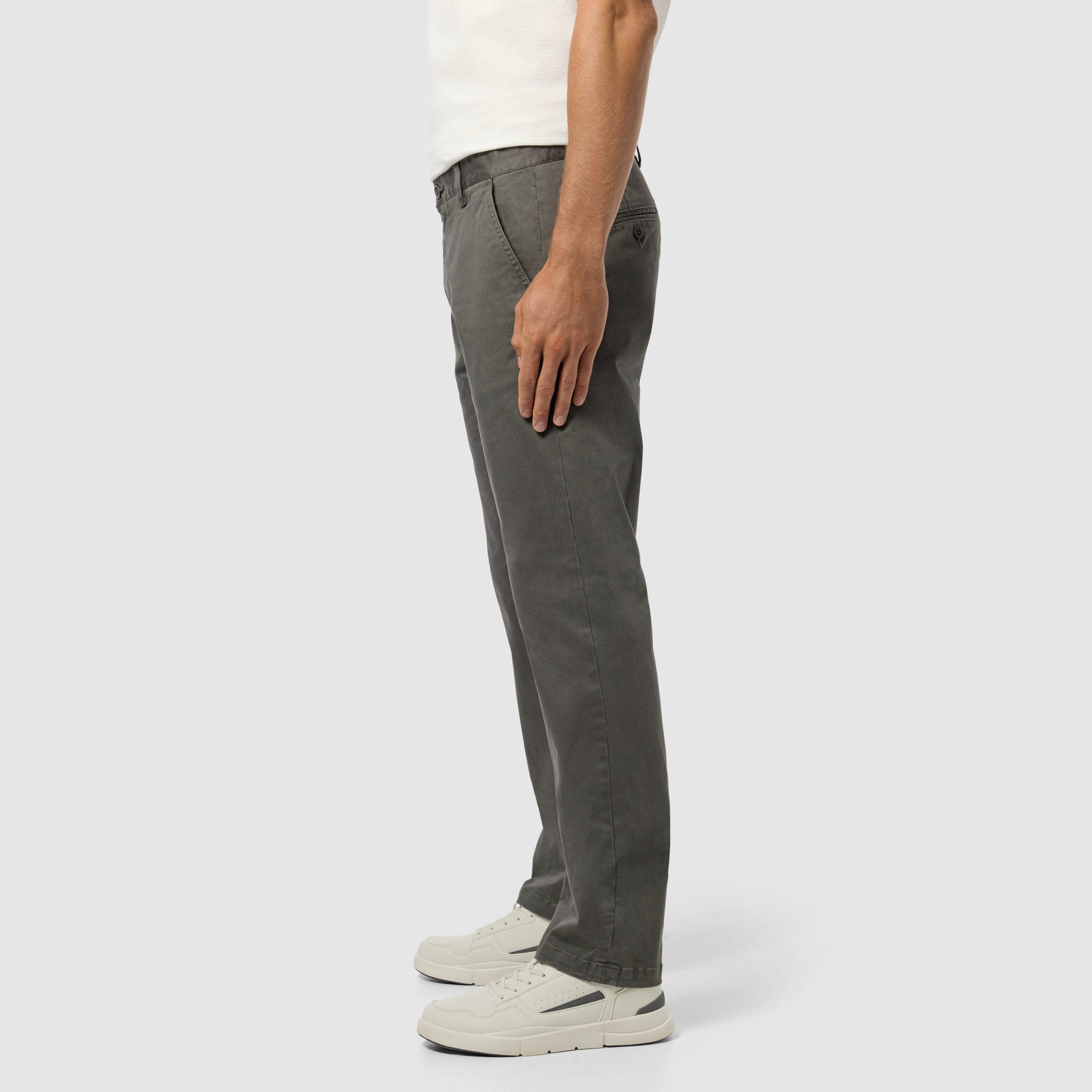 Green Hastings Straight Stretch Chino