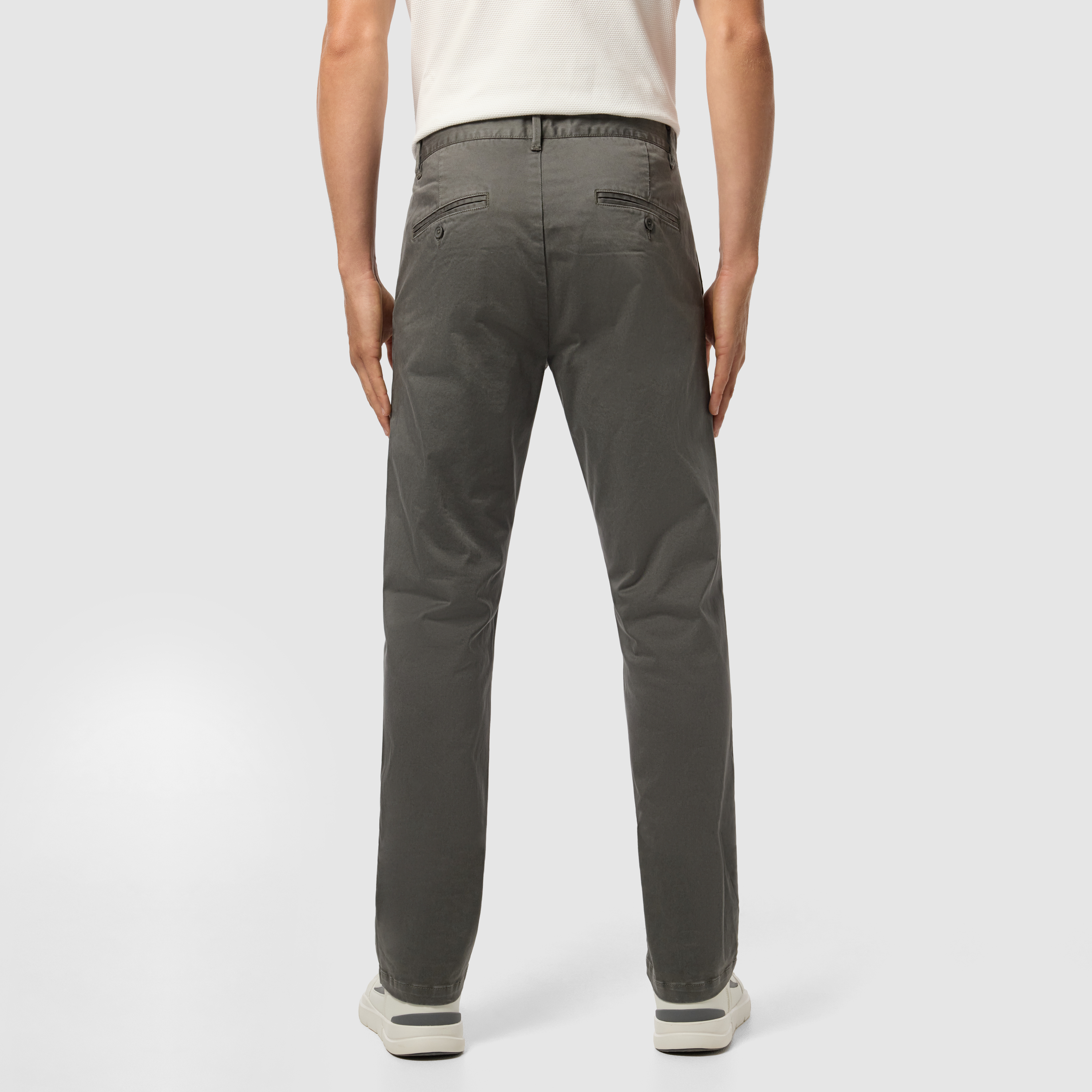 Green Hastings Straight Stretch Chino