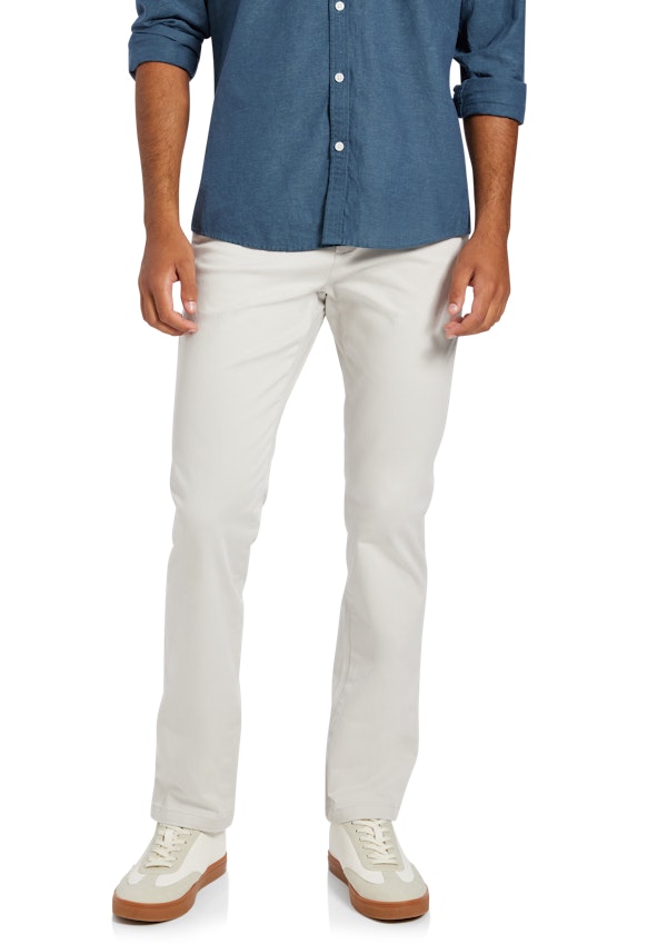 Navy Padstow Shawl Neck Knit Look