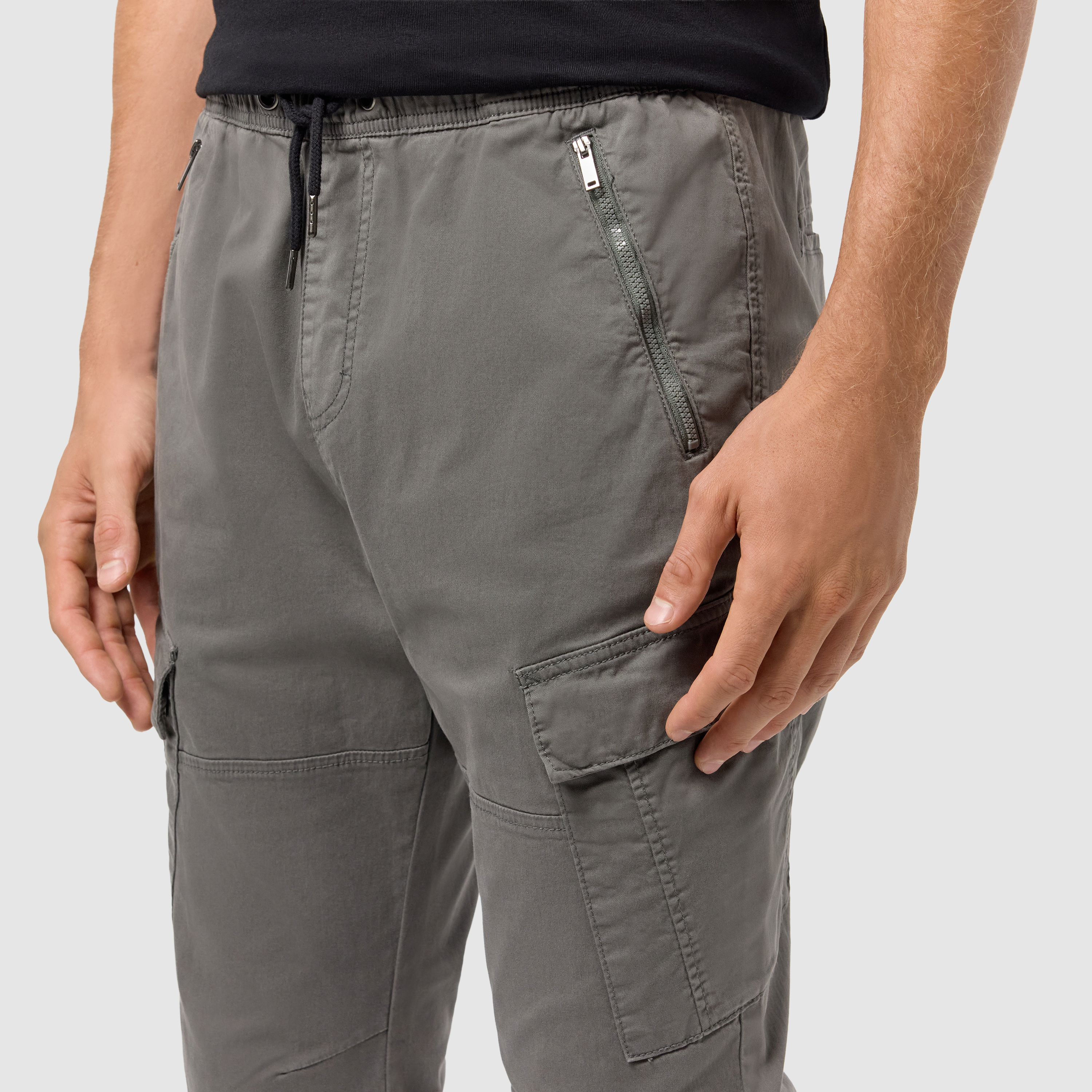 Green Coberg Stretch Cargo Jogger