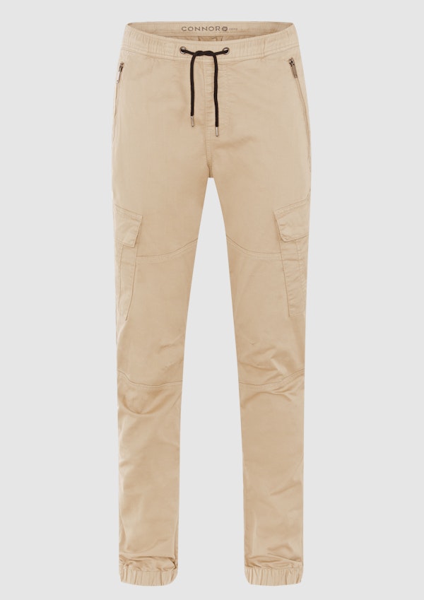 Sand Coberg Cuffed Stretch Cargo