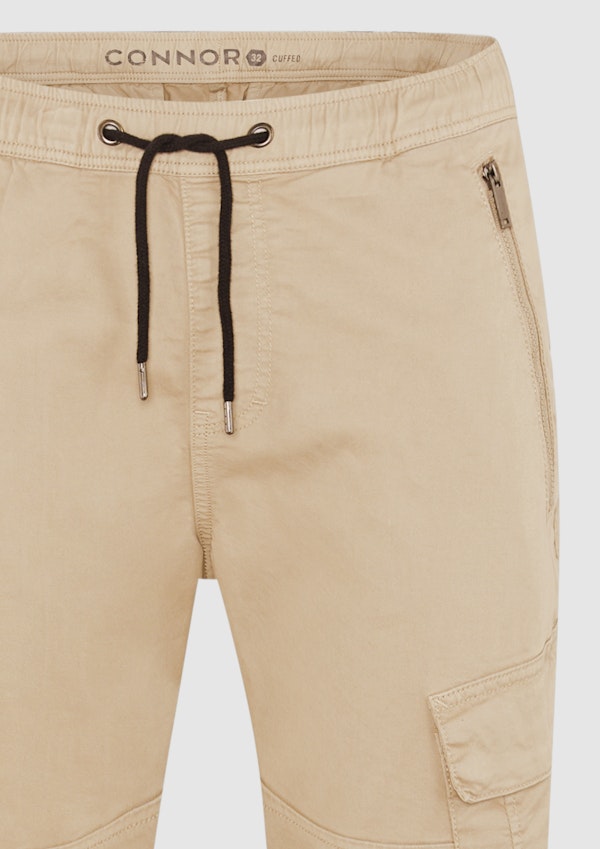 Sand Coberg Cuffed Stretch Cargo