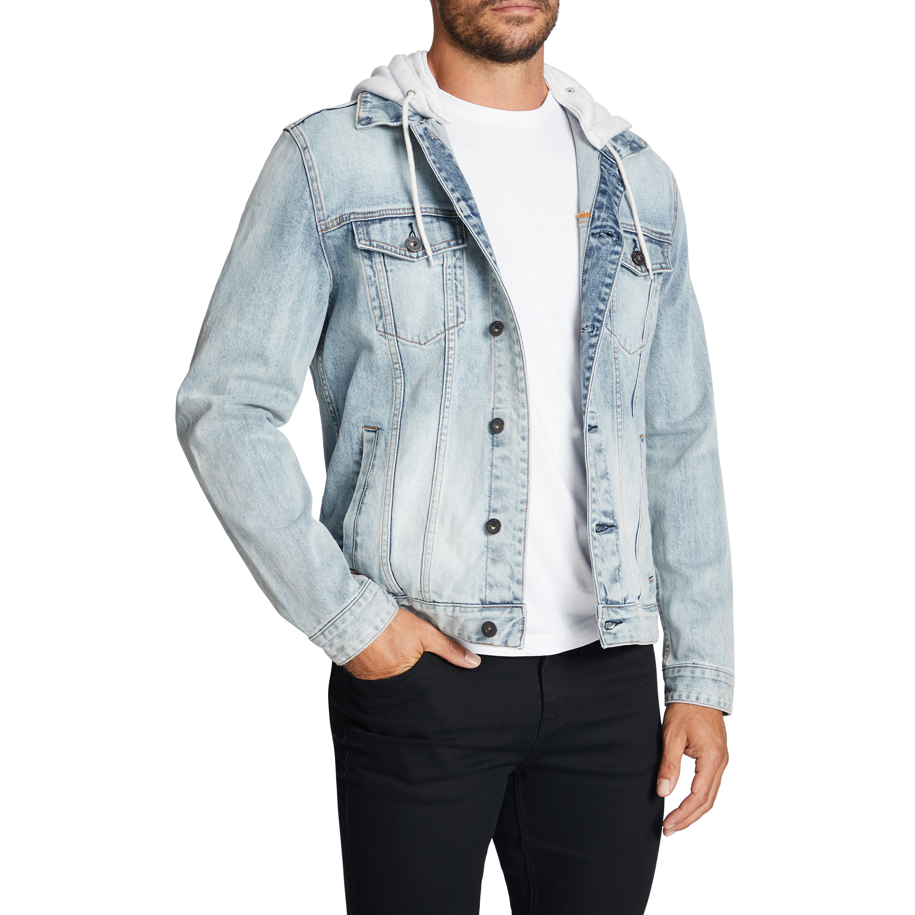 Light Blue Karter Denim Jacket | Men's 