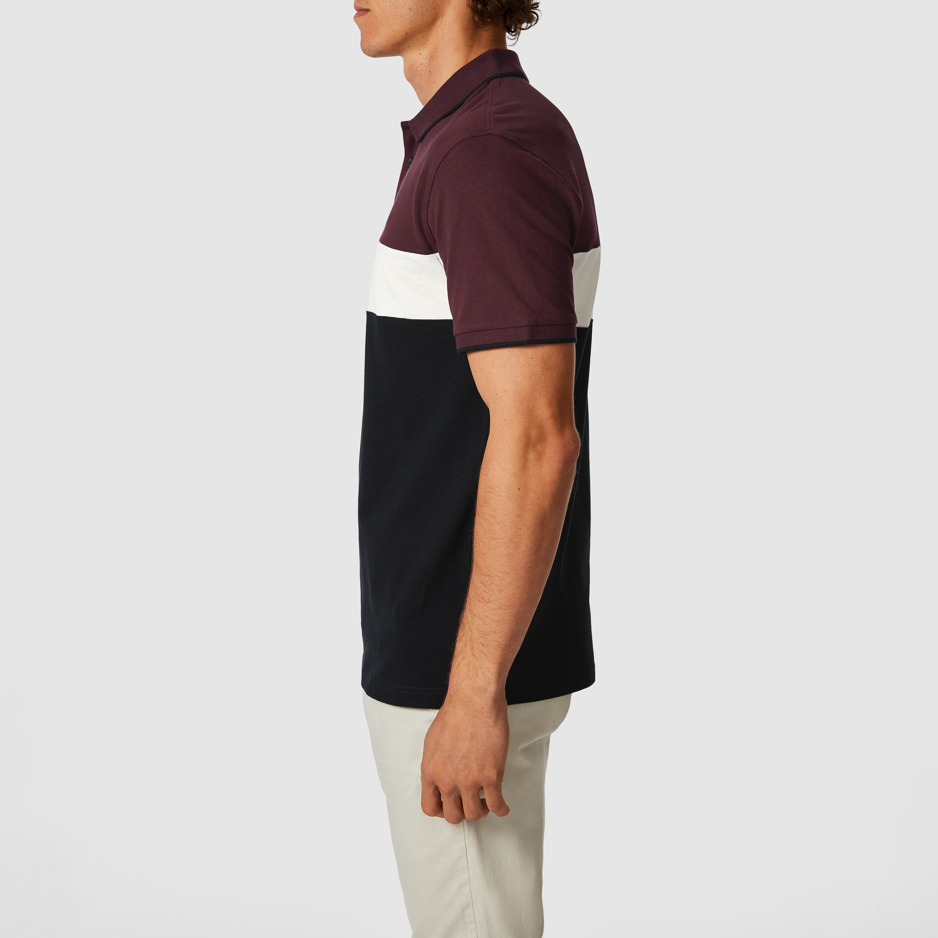 David Cotton Blend Polo Shirt