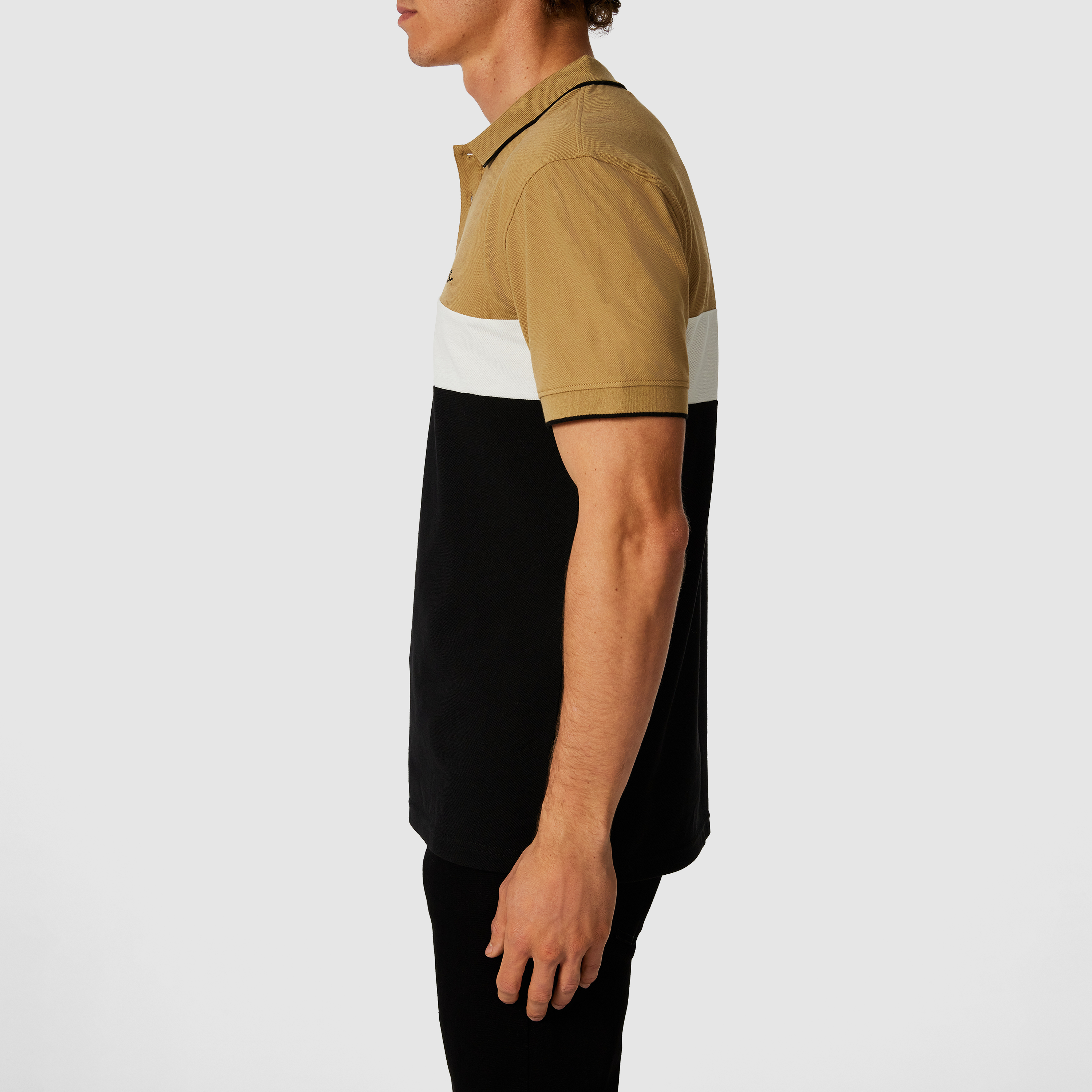 David Cotton Blend Polo Shirt