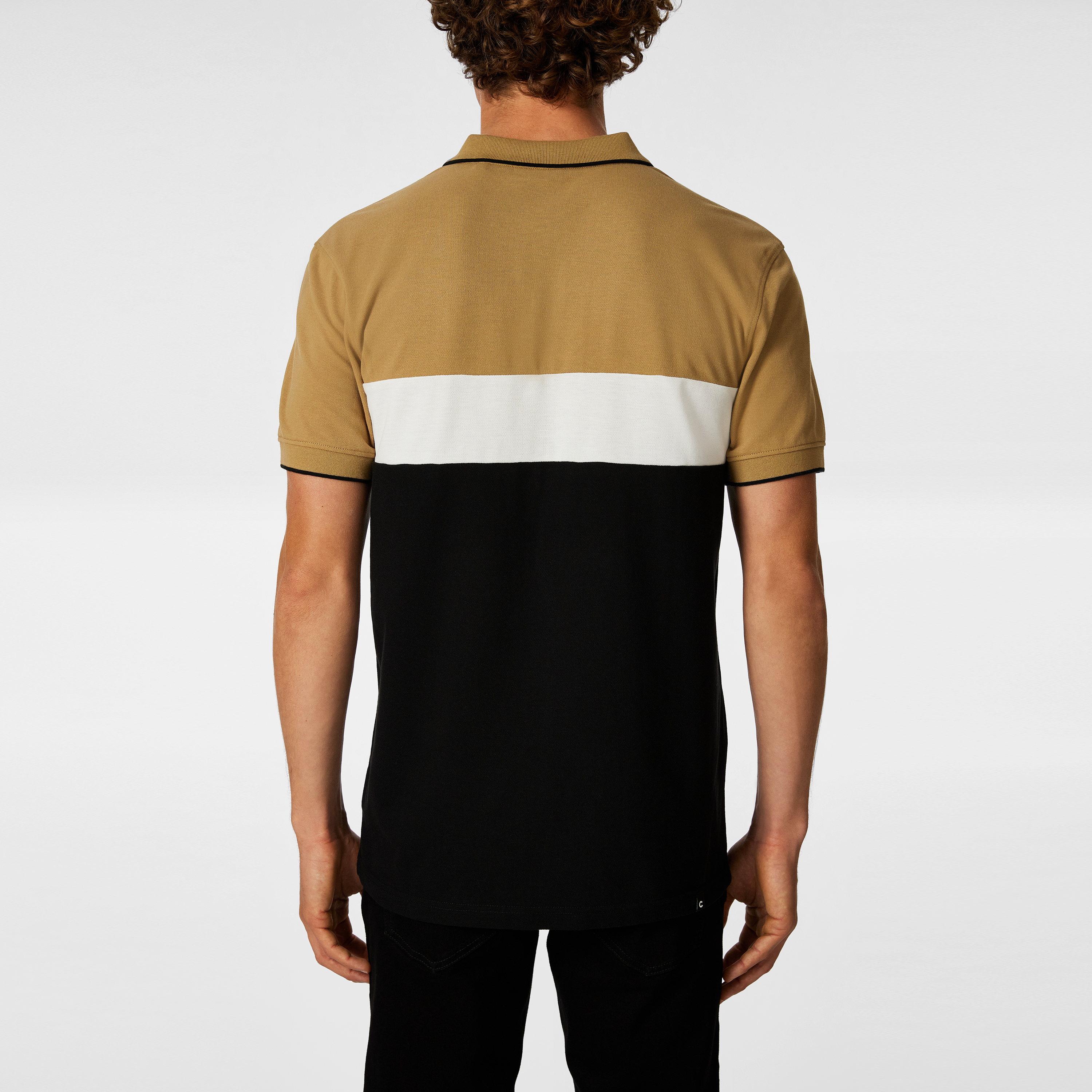 David Cotton Blend Polo Shirt