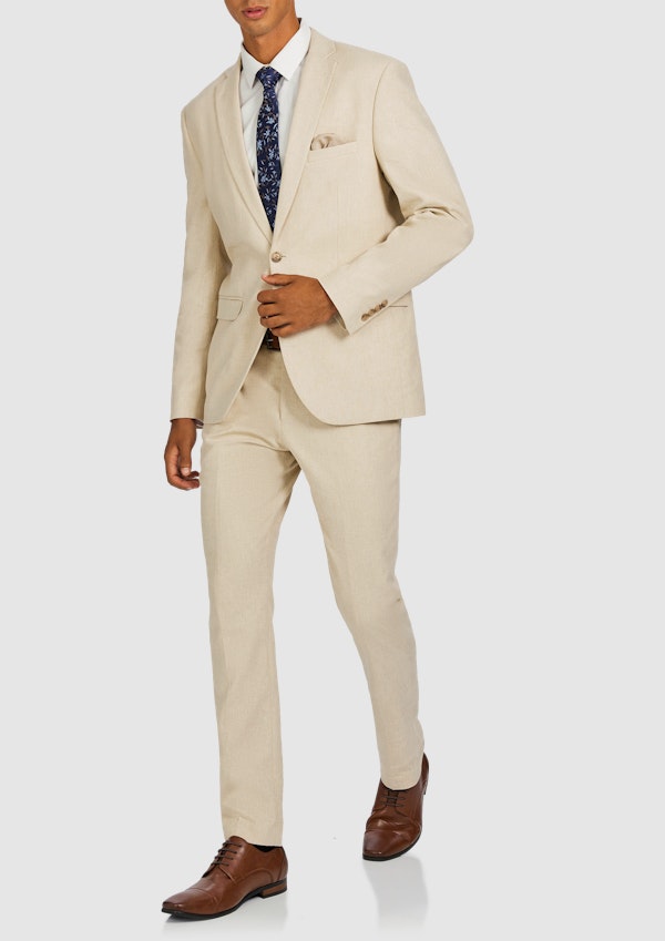 Sand Scarborough Slim Suit Jacket