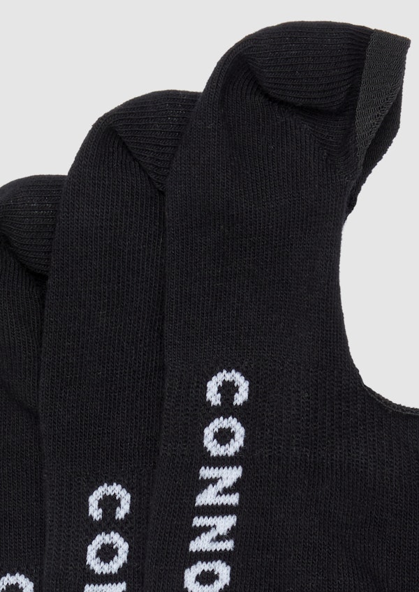 Black 3 Pk Cruise Sock
