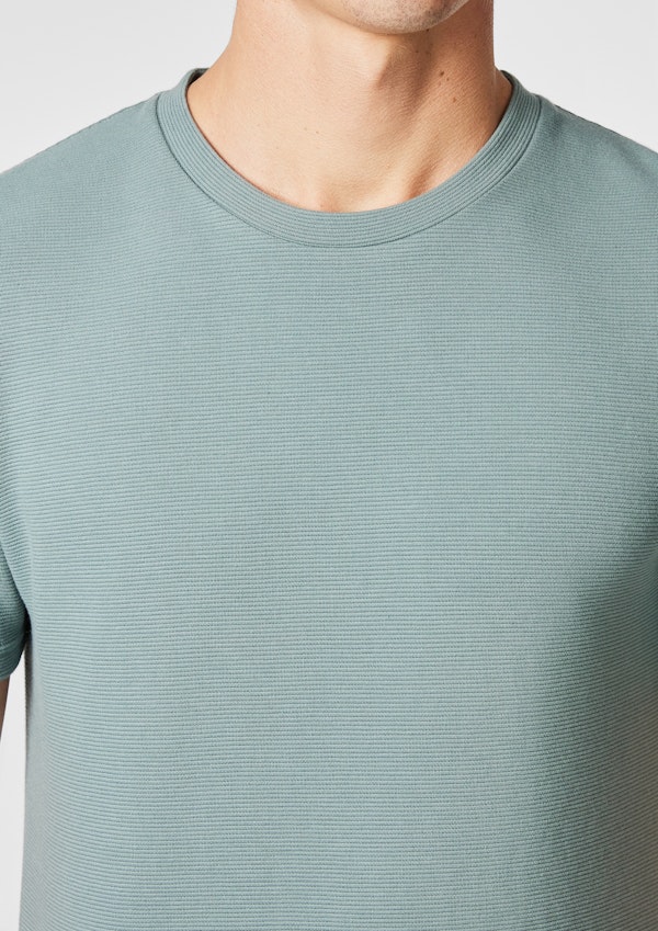 Mid Green Korey Crew Neck Tee