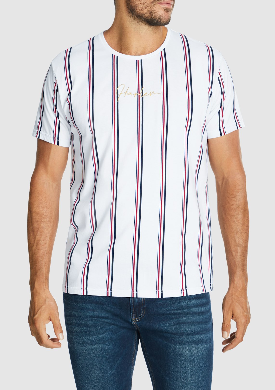 Brixton Stripe Crew Tee