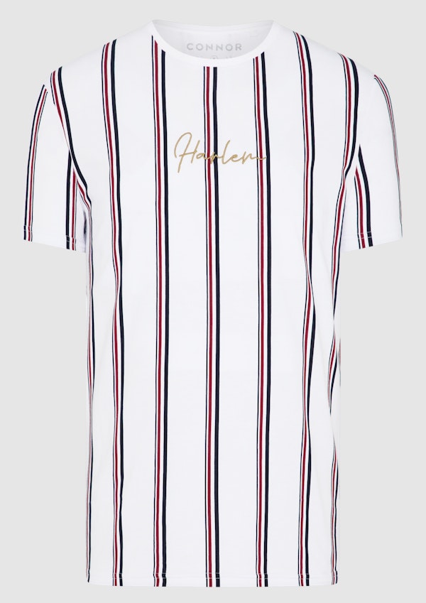 Brixton Stripe Crew Tee