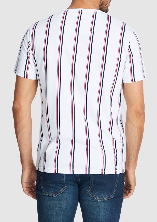 Brixton Stripe Crew Tee