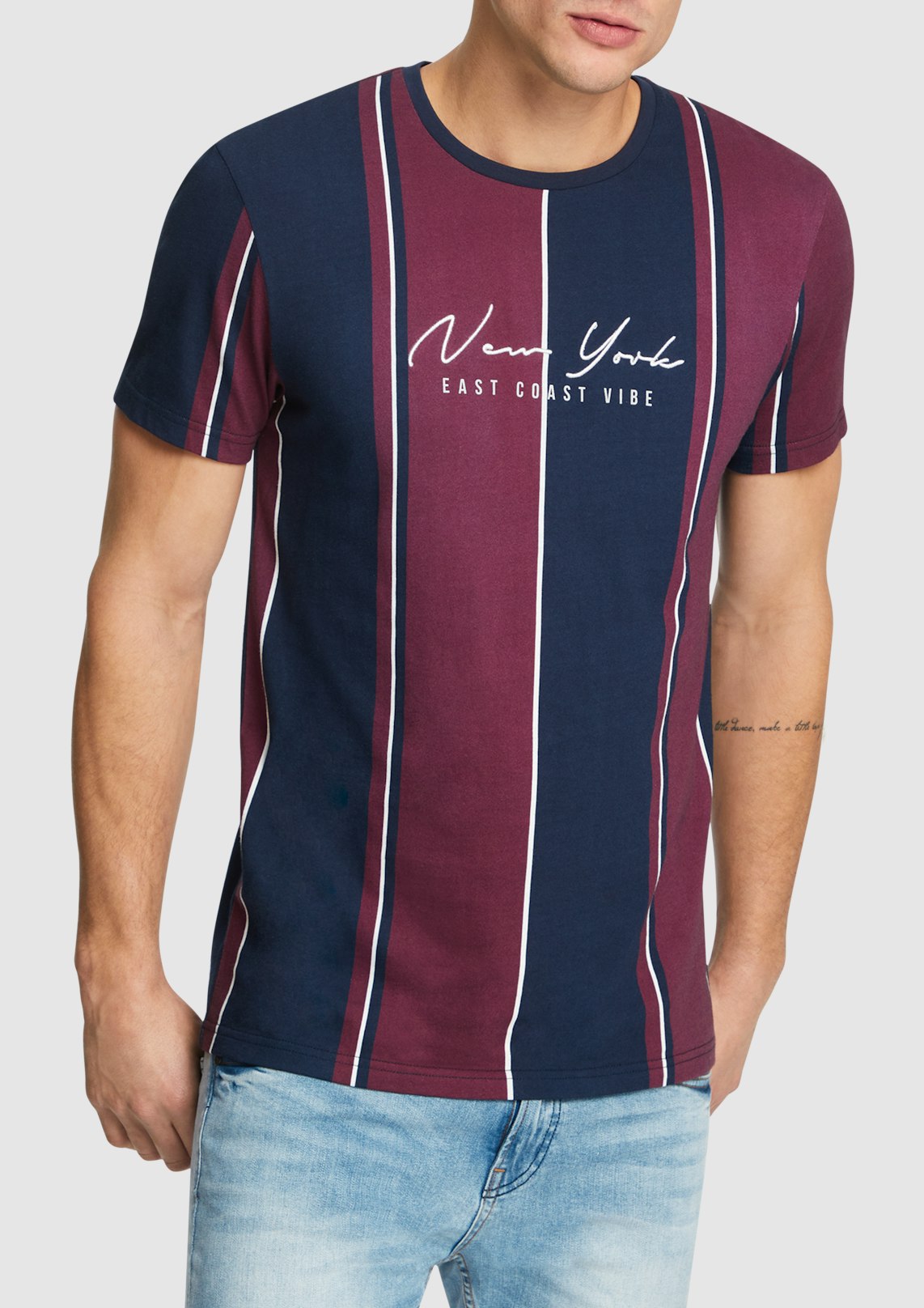 Kirkley Stripe Crew Tee