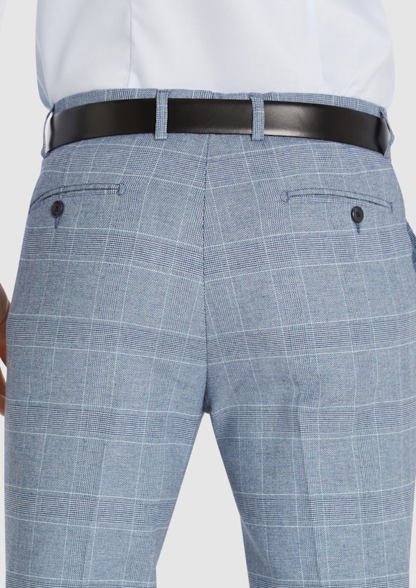 Blue Sorrento Slim Dress Pant