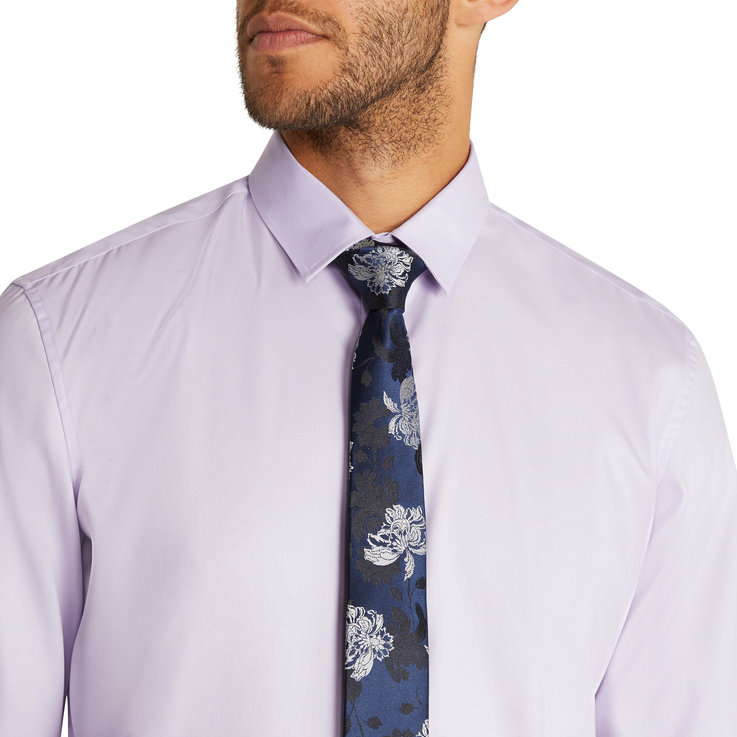 Light Purple London Slim Dress Shirt