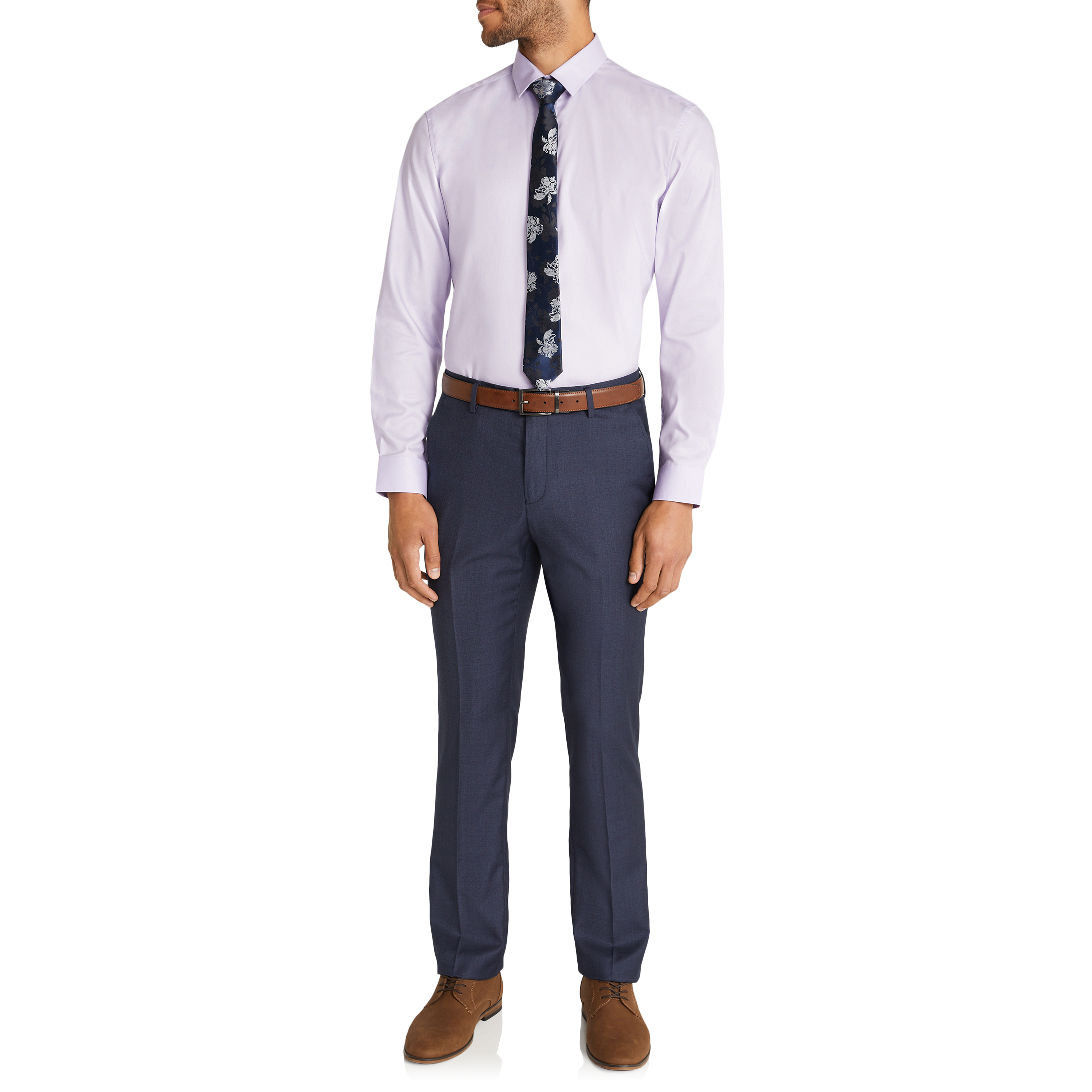 Light Purple London Slim Dress Shirt
