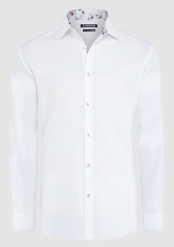 White Palmetto Dress Shirt