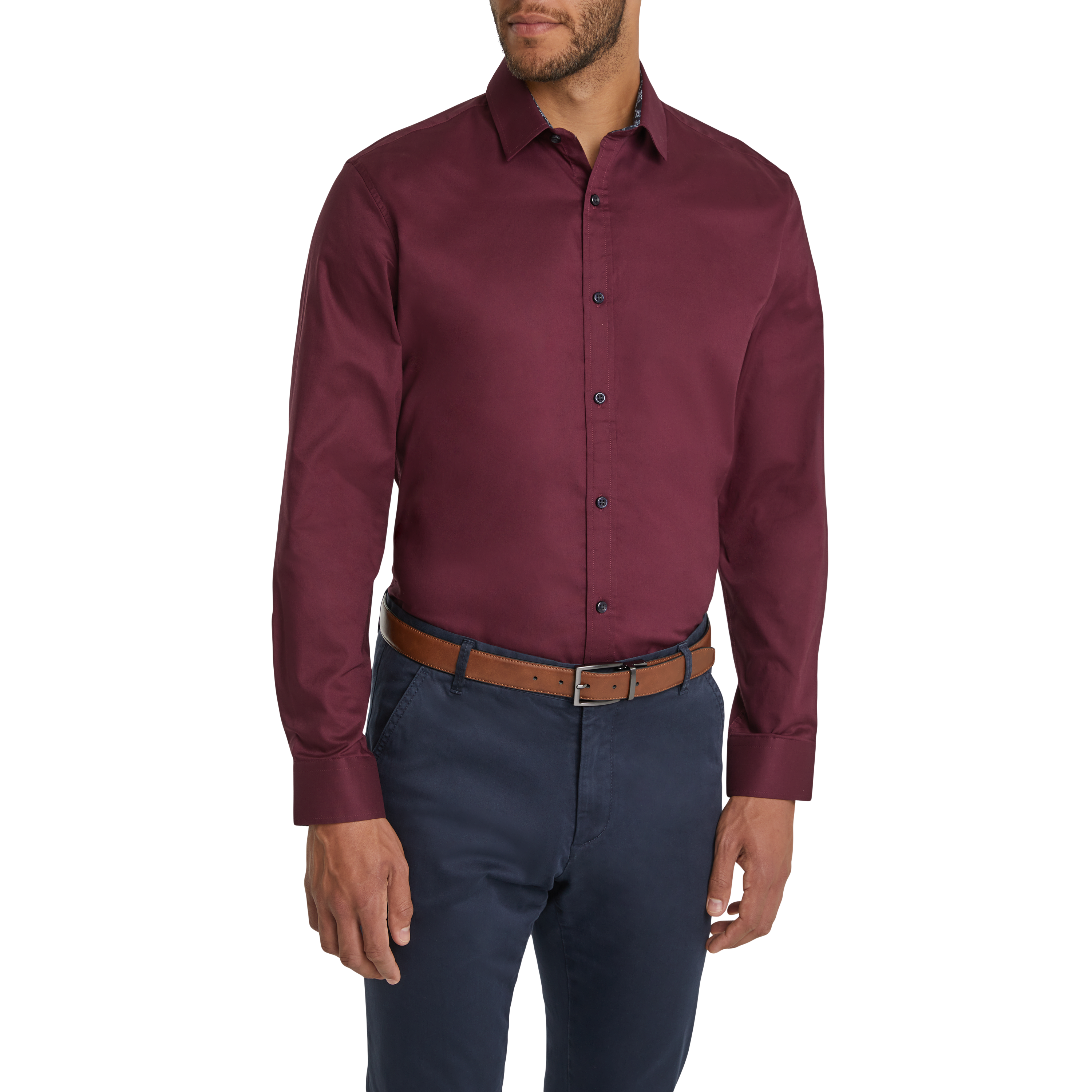 Arthur Classic Long Sleeve Cotton Shirt