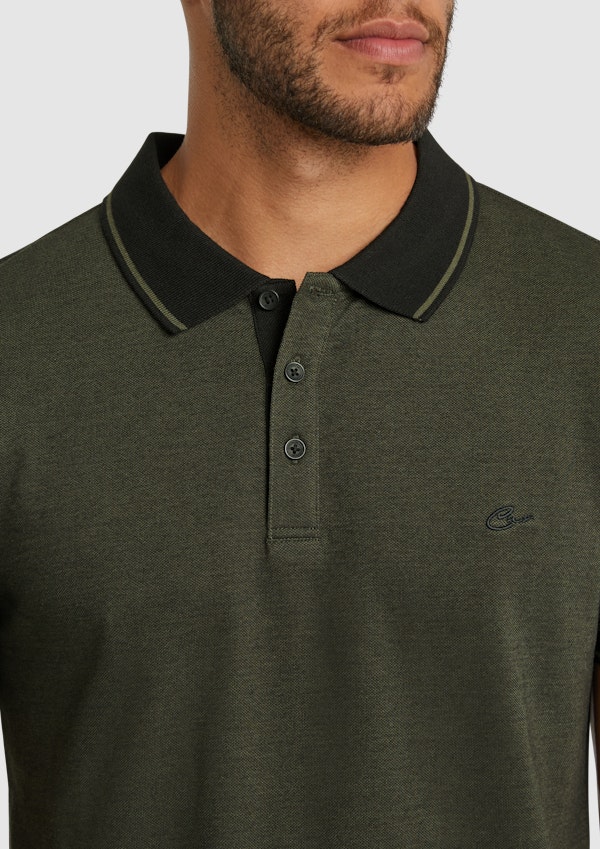 Military Judson Cotton Blend Polo Shirt