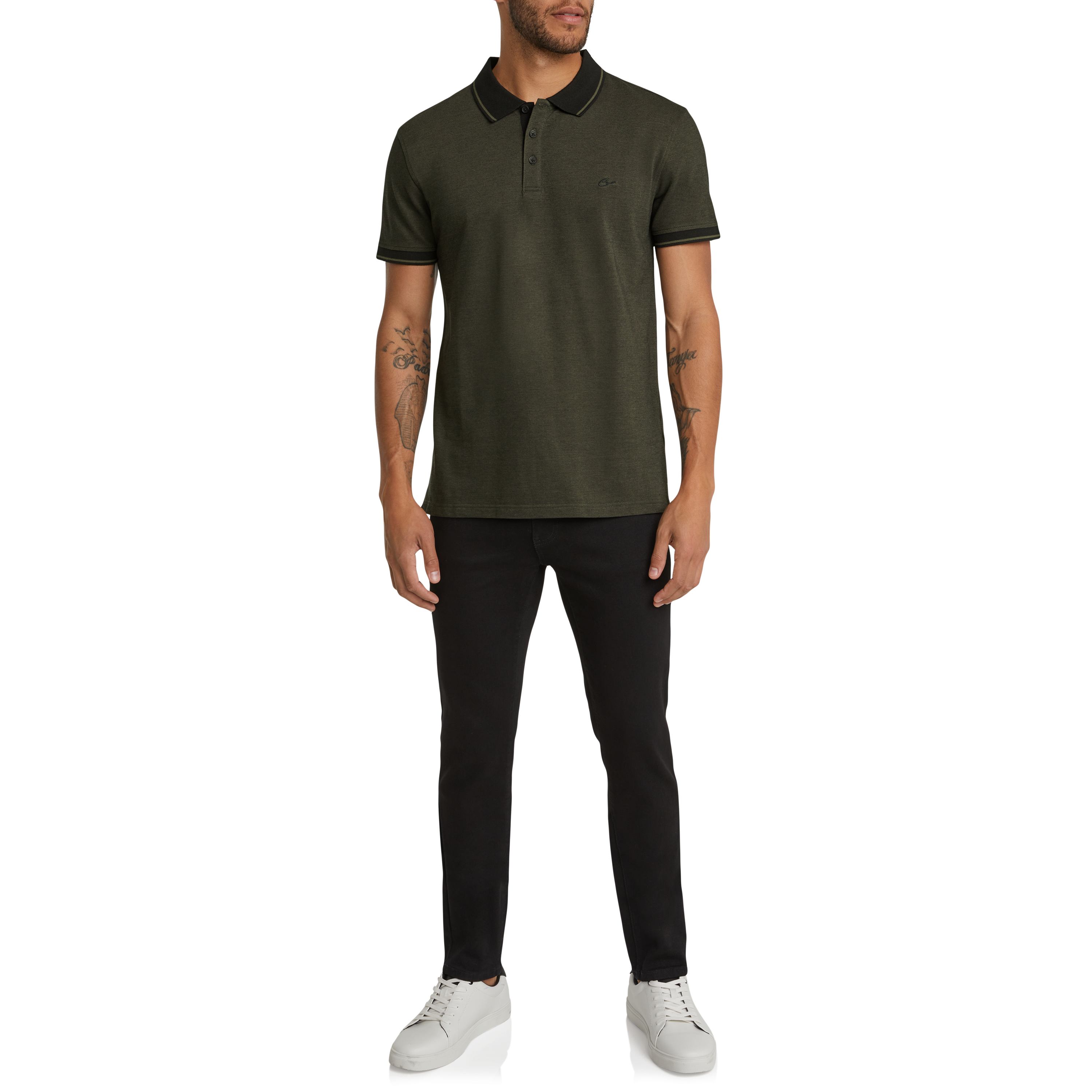 Military Judson Cotton Blend Polo Shirt