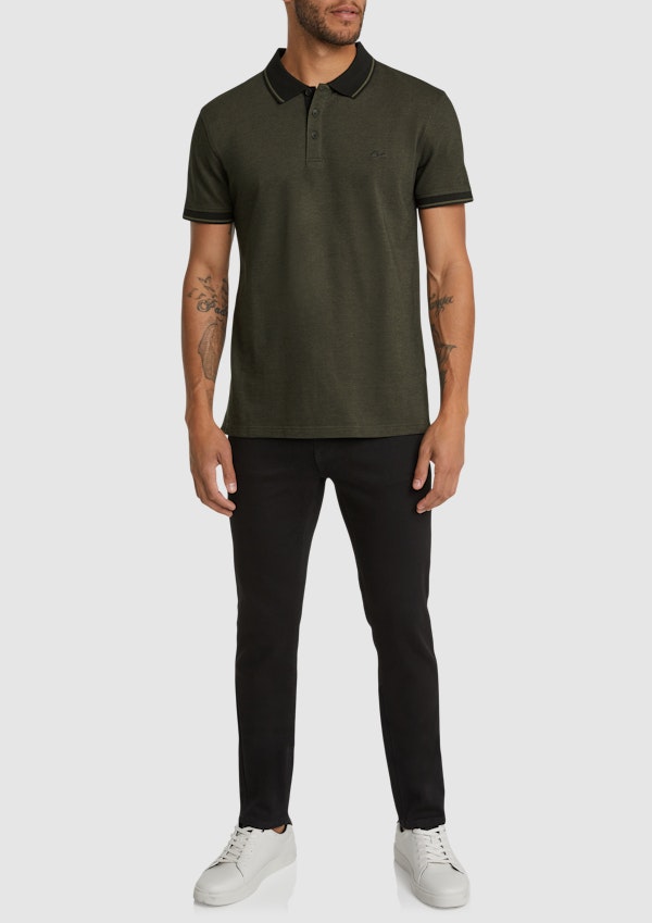 Military Judson Cotton Blend Polo Shirt