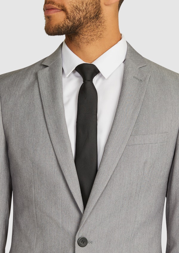 Diamond Stretch Skinny Suit Jacket