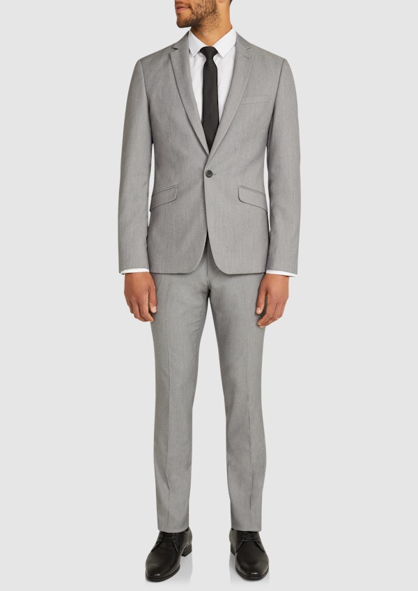 Diamond Stretch Skinny Suit Jacket
