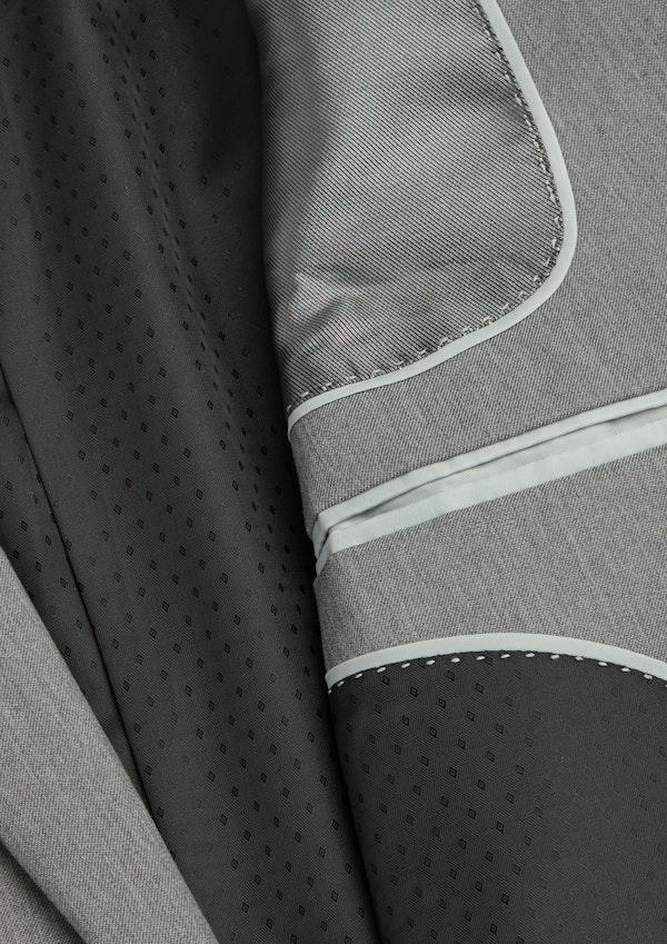 Diamond Stretch Skinny Suit Jacket