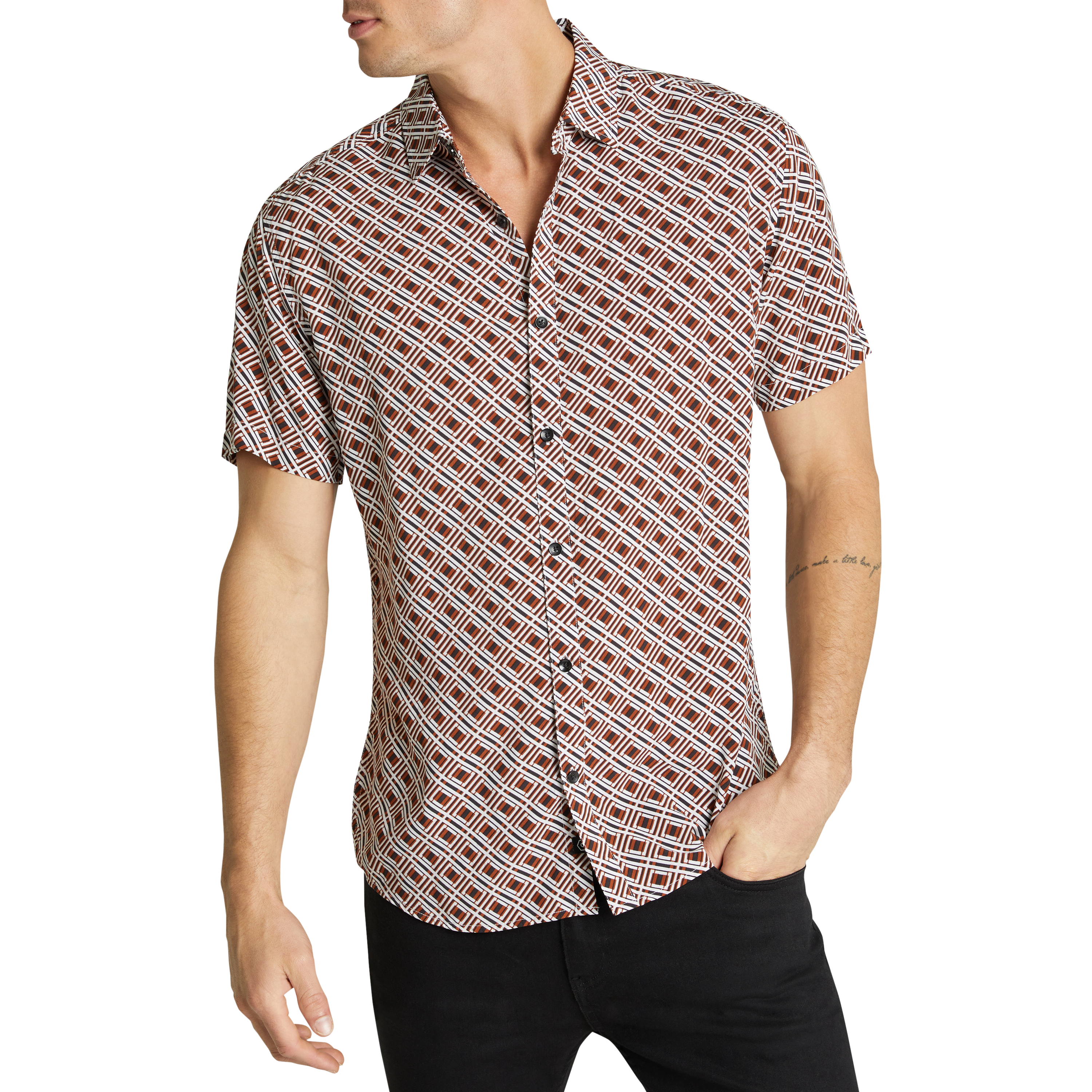 Men's Short Sleeve Shirts | Cotton 