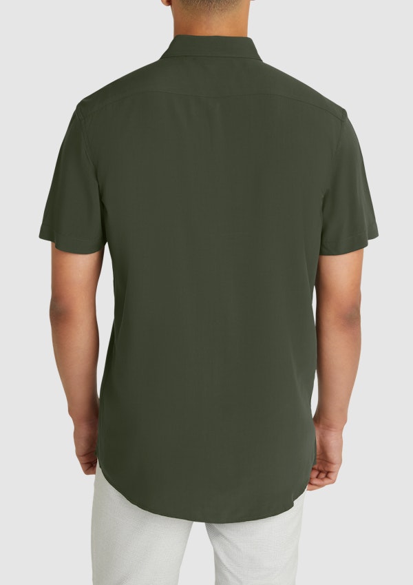 Military Dom Viscose Short Sleeve Shirt