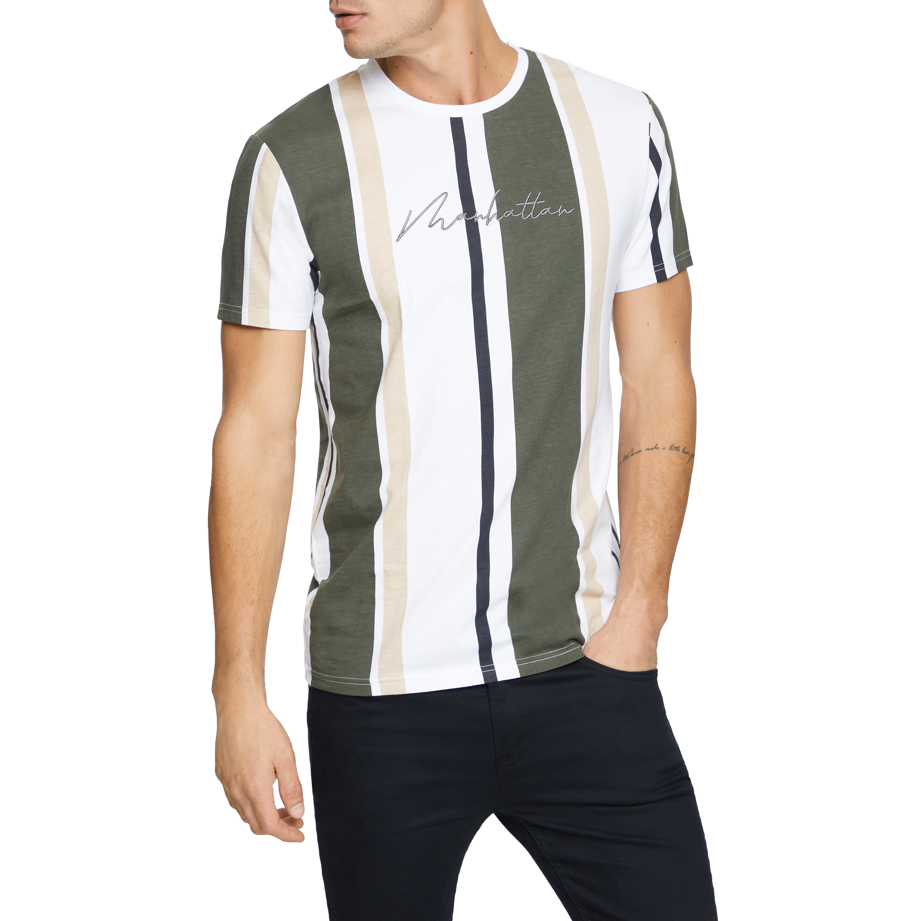 Payne Stripe Crew Tee