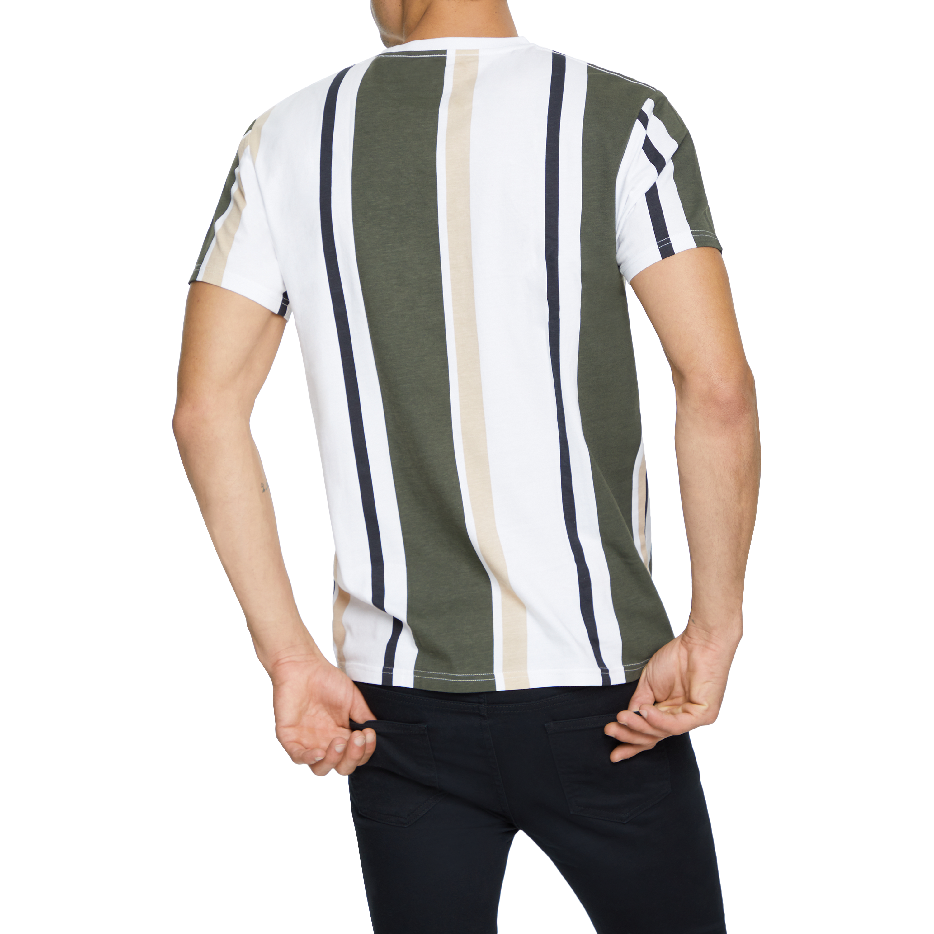 Payne Stripe Crew Tee