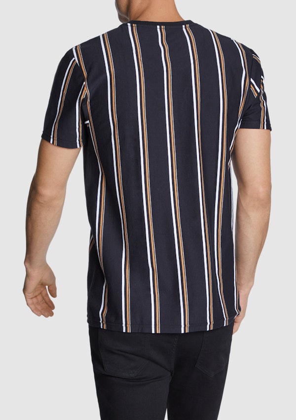 Jorge Stripe Crew Tee