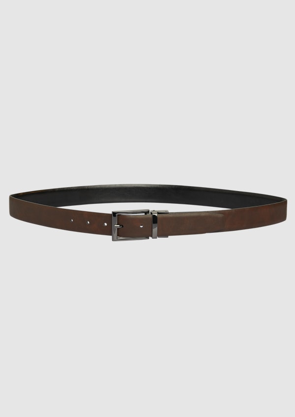 Black / Charcoal Bronson Reversible Belt