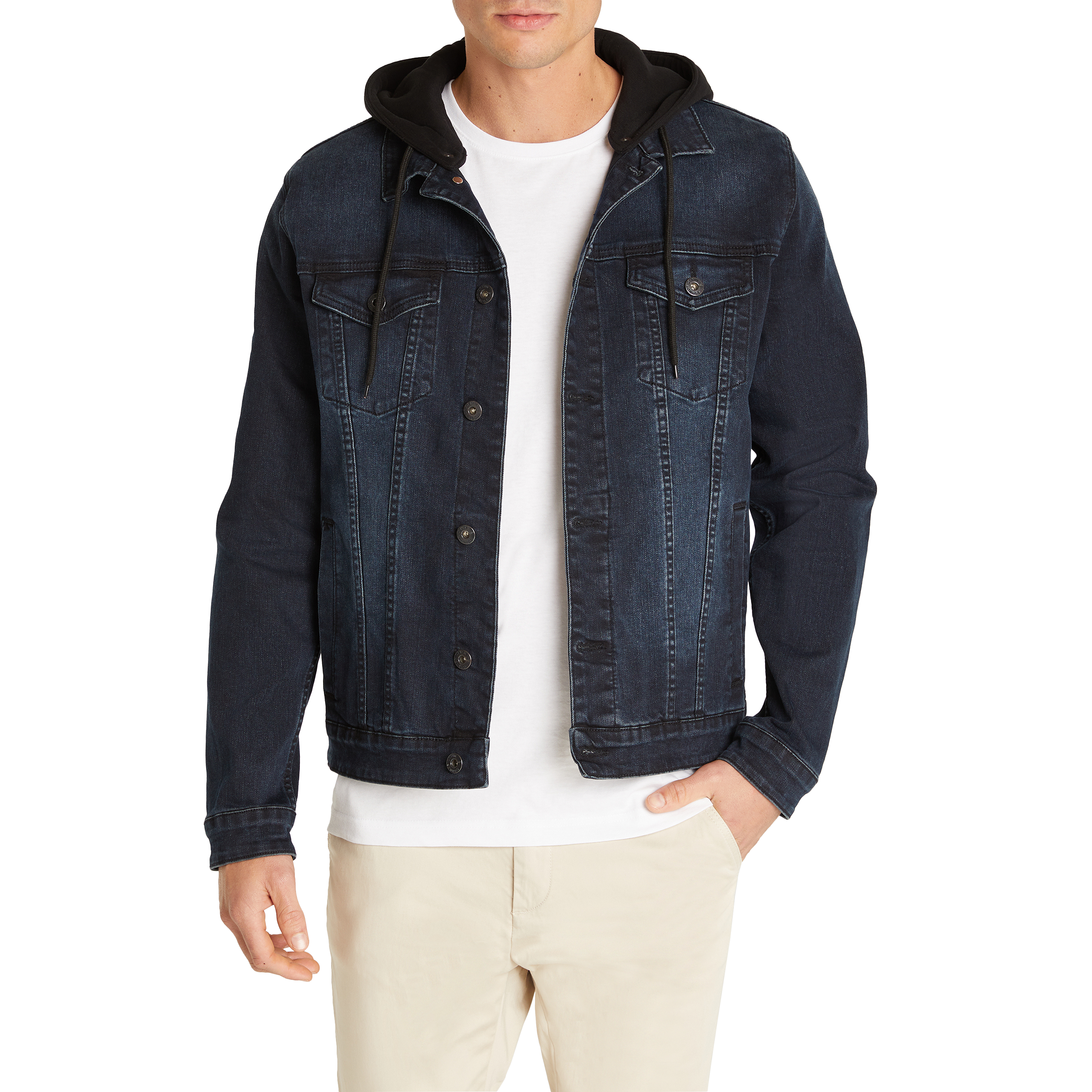 Dark Blue Karter Denim Jacket | Men's 