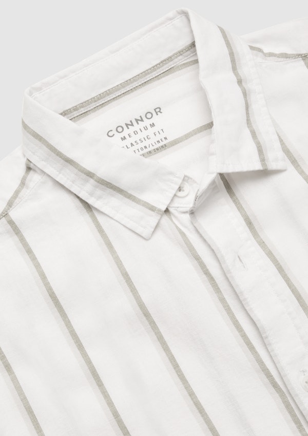 White Harrison Casual Shirt