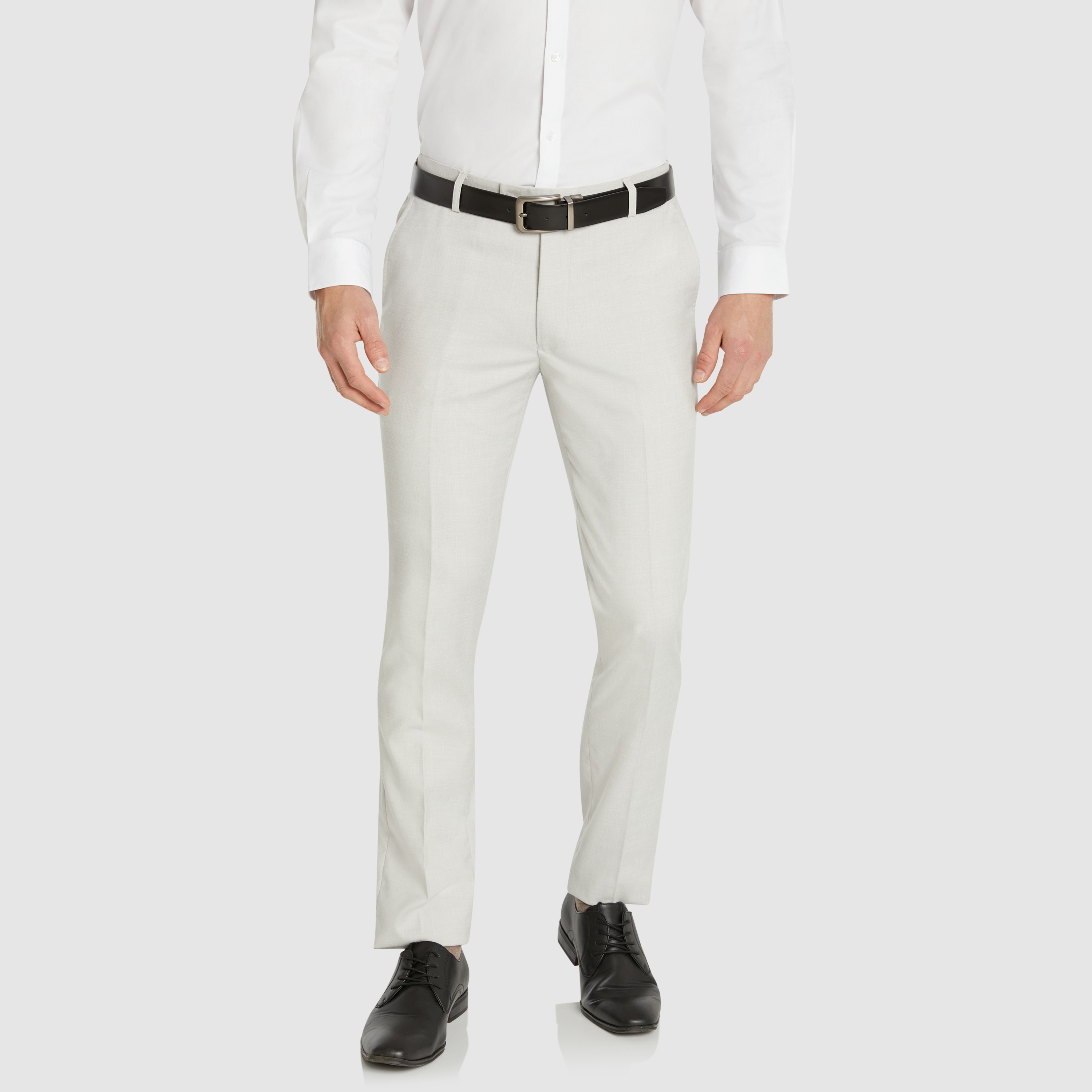 Silver Calvin Skinny Stretch Dress Pant Men's Bottom Connor AU